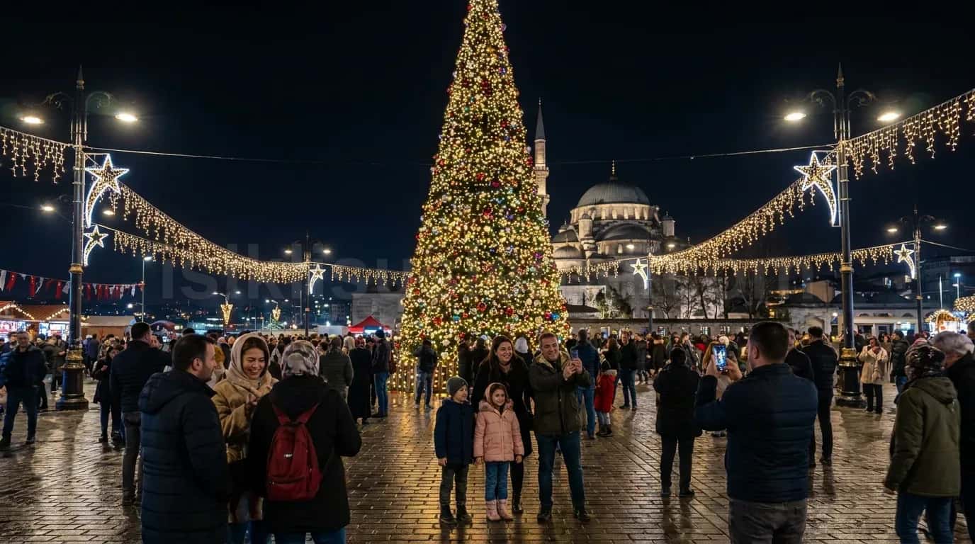 Mayis Stadyum Meydan Işıklandırma - belediye cadde yılbaşı LED süsleme - kare 2
