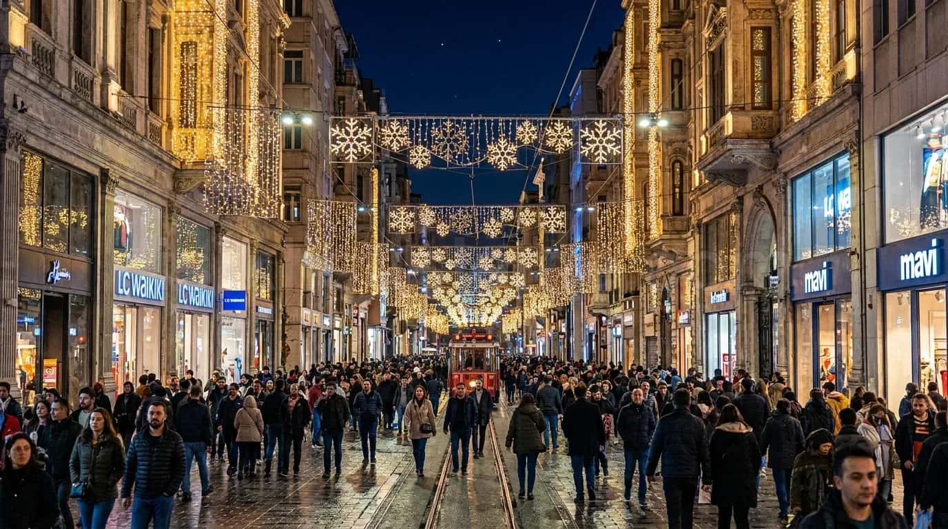 Kurban Bayrami Belediye Sokak Süsleme - belediye cadde yılbaşı LED süsleme