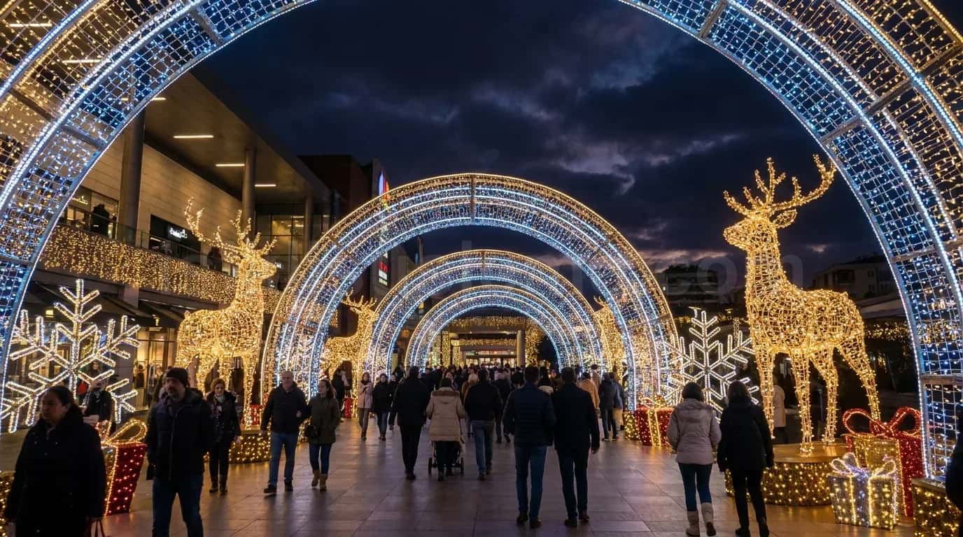 Ramazan Mahya Yazi Programlanabilir LED Tabela - belediye cadde yılbaşı LED süsleme