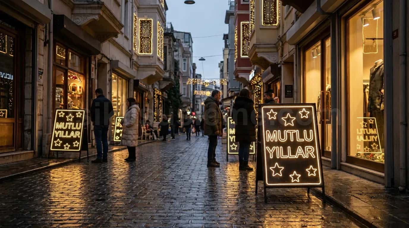 Şehir Vs Koy Cadde Bütçe Estetik - belediye cadde yılbaşı LED süsleme