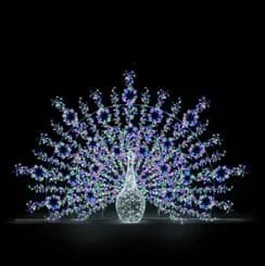 Peacock 230 Tavus Kuşu Figürü 73880.00B-30V varyantı