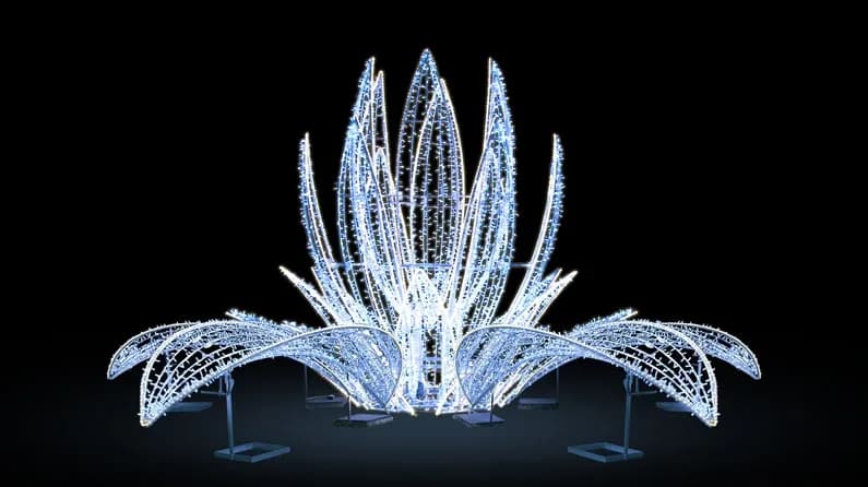 Waterlily 780 Dev Nilüfer Figürü 73029.11-30V varyantı