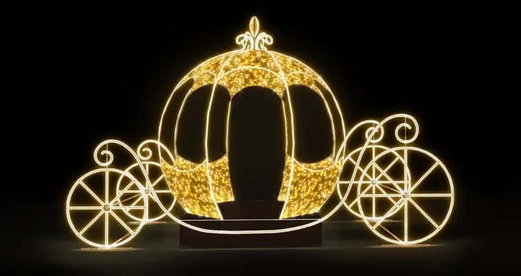 Carriage ve Cinderella Fayton 73989.22G-30V varyantı