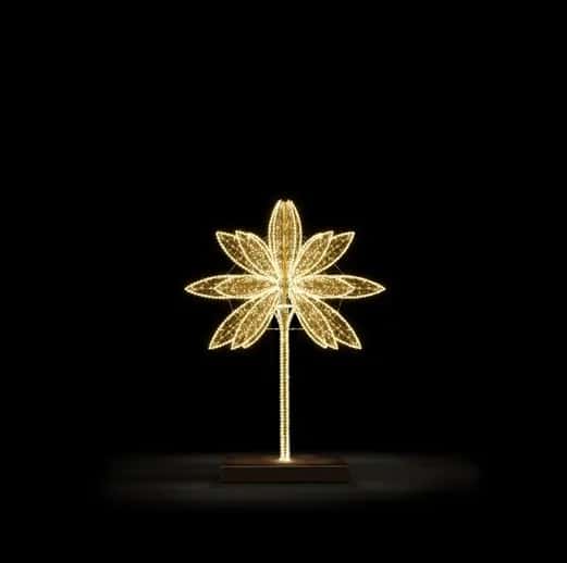 Flora Geometrik Heykel 73017.22G-30V varyantı