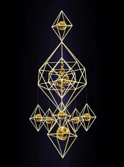 Gaia Hedron Unity Geometrik Seri 36413.02G varyantı