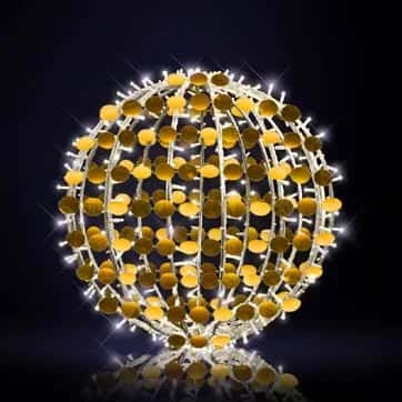 Glitterball 100 Simli Küre 47252.02G varyantı