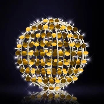 Glitterball 100 Simli Küre 47252.02G varyantı