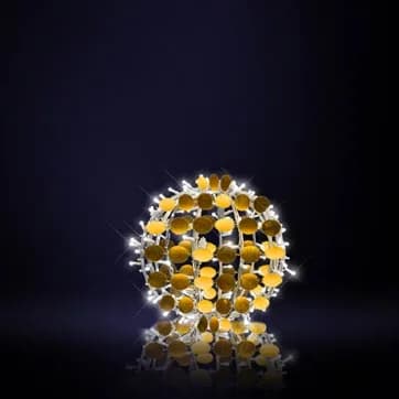 Glitterball 50 Simli Küre 47412.02G varyantı
