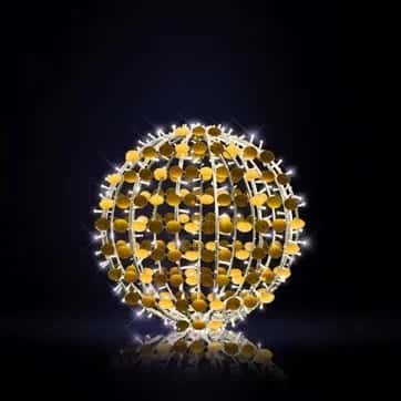 Glitterball 80 Simli Küre 47232.01FS varyantı